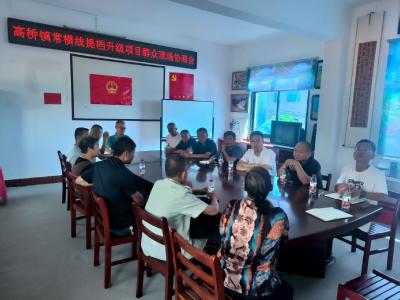 高桥镇：民生工程听“民声”  道路升级问计于民