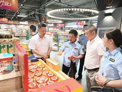 咸安区市场监督管理局开展节前检查