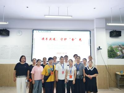 咸宁东方外国语学校：携手共进 守护“食”光