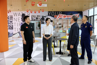 区领导检查文旅市场（企业）安全生产工作