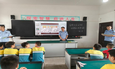 官埠桥镇：多部门联动开展禁毒反诈宣传活动 筑牢校园安全防线