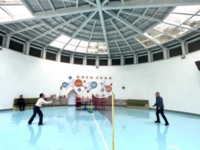 闲置水塔“激活”社区运动生活