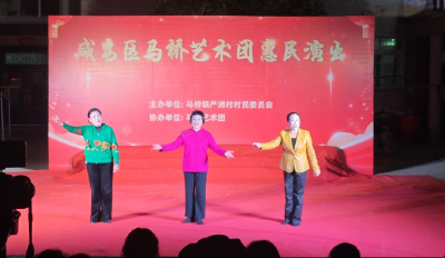 马桥镇严洲村：惠民演出点亮乡村文化生活