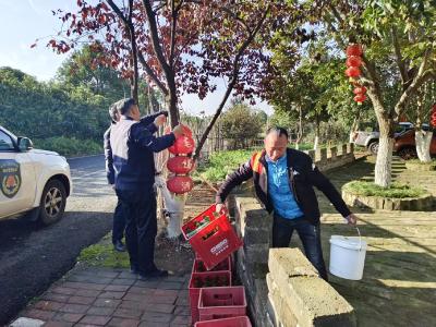 桂乡大道焕新颜，咸安城管全力护航温泉旅游季