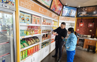 向阳湖镇开展食品安全专项督查行动