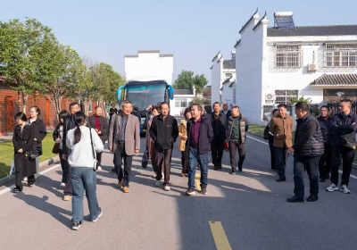 咸安老区“取经”问道 共绘乡村振兴新图景