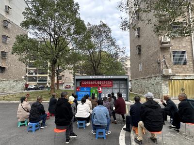 北正街社区开展垃圾分类宣讲 提升居民环保意识