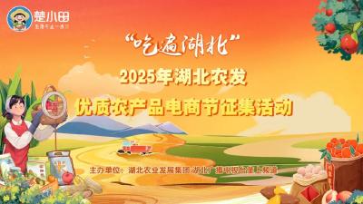 “吃遍湖北”2025年湖北农发优质农产品电商节征集启动！