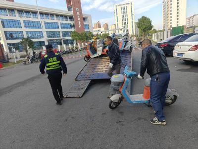 规范停放秩序 咸安政企“双向奔赴”