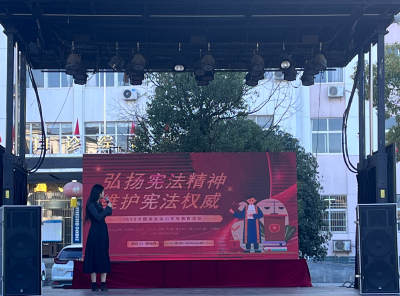 双溪桥司法所开展“弘扬宪法精神 维护宪法权威”主题宣传活动