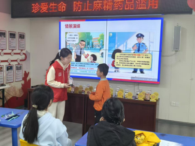 浮山街道金桂社区：防范药品滥用 筑牢禁毒防线
