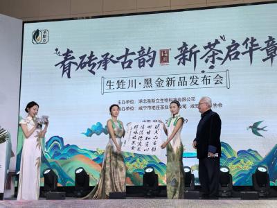 一片黑金茶的逆袭之路 咸安“生甡川·黑金”新品发布会侧记