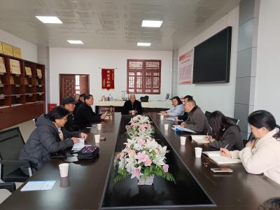 咸宁市委党校调研团队赴横沟桥镇调研诗联文化建设