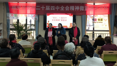 咸安：党的二十届四中全会精神“微宣讲”“声”入民心