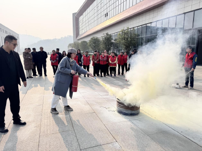 区群艺馆：冬春防火“百日行动”演练圆满落幕 