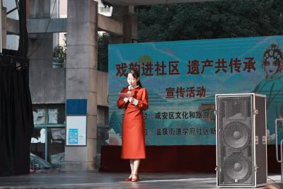 戏韵进社区 遗产共传承