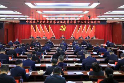 中共咸安区委六届十三次全体会议召开 确保争当增长极排头兵取得决定性进展 奋力谱写中国式现代化咸安篇章