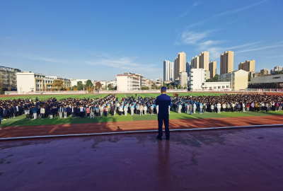 浮山街道长安社区：消防演练进校园 筑牢安全防护网