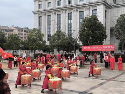 文笔路社区：舞韵邻里情 共筑幸福家