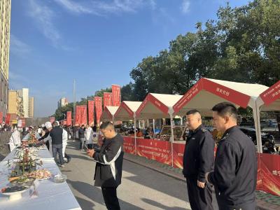 精细管理护航“舌尖盛宴” 咸安城管助力厨艺大赛顺利举办