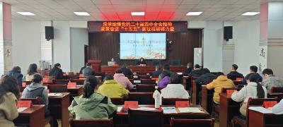 区医保局召开学习贯彻党的二十届四中全会精神专题宣讲报告会