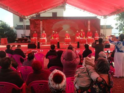 贺胜桥镇滨湖村第二届迎新年文艺晚会绘就乡村振兴新图景