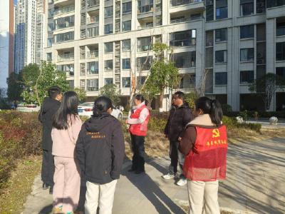 温泉街道福星城党总支：高空除险护平安