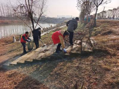 向阳湖镇：持续推进“清洁家园”百日攻坚行动