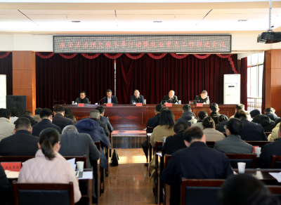 咸安区治理欠薪冬季行动暨就业重点工作推进会召开