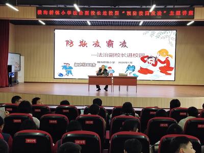 横沟桥司法所：以案释法，向校园欺凌说“不”