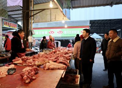 降温来袭 咸安区商务局全力守护安全保供底线