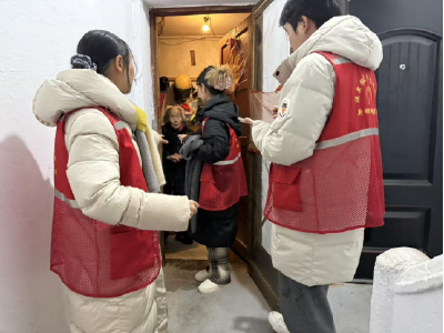 咸安：返乡大学生扎根社区 青春志愿服务暖民心