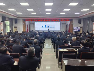 区市场监管局收听学习全市系统新春视频培训