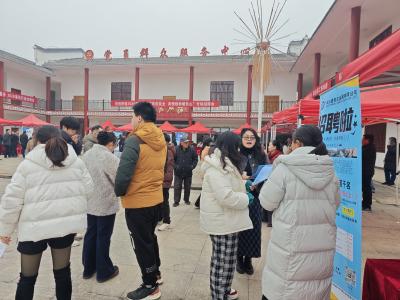 区人社局举办2026年“春风行动”贺胜桥镇专场招聘会