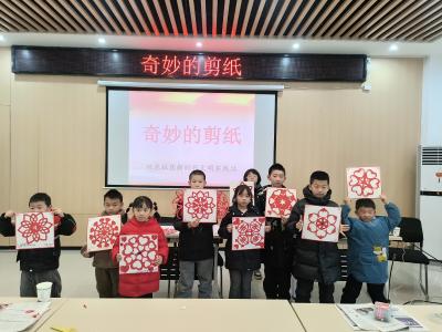 双龙社区：翰墨剪纸润童心 传统文化育新苗