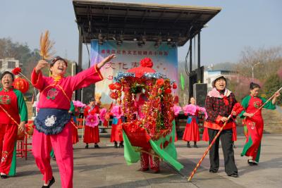 “祥马贺岁”高桥年货节热闹开市
