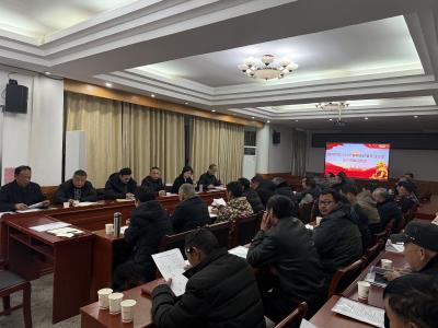 横沟桥镇：抢抓农时 提前谋划春耕备耕生产