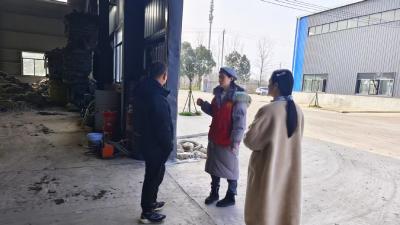 汀泗桥镇：筑牢企业安全防线 护航高质量发展