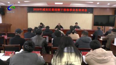 区委巡察办：集中充电 锻造过硬巡察队伍