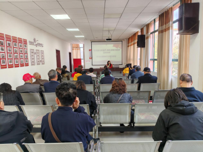 阳光社区：宣讲文明祭扫 共筑绿色风尚