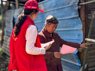 “乡音土话”讲防火 高桥镇高桥村织密春耕防火“安全网”