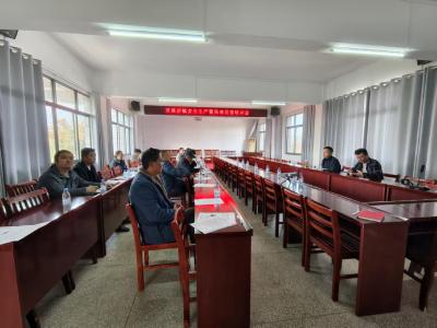 双溪桥镇召开安全生产暨隐患排查培训会 筑牢安全发展防线