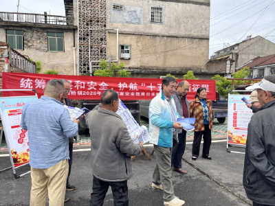 高桥镇开展全民国家安全教育日主题宣传活动