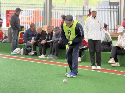 咸安：以球会友展风采 银龄竞技乐开怀