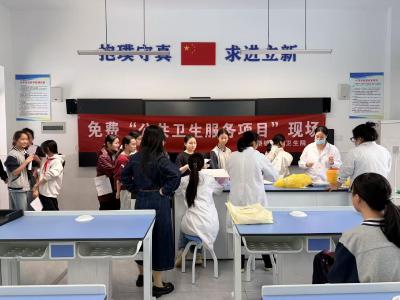 横沟桥镇中心卫生院开展科普宣教进校园活动            