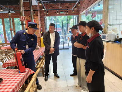 温泉街道学府社区：多方联动齐发力 筑牢防线护平安  