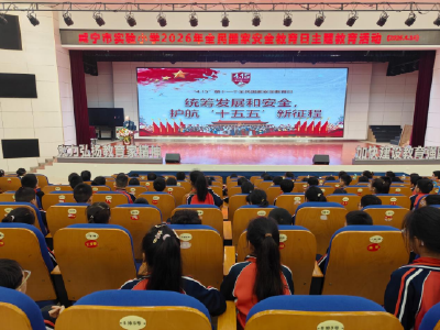 温泉街道开展全民国家安全教育日主题宣传活动