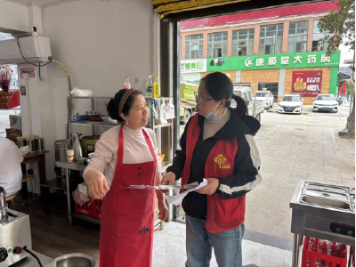 温泉街道：“桂乡管家”坚守一线 护航文明平安清明