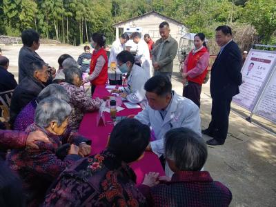 汀泗桥镇大坪村：义诊送上门 温情暖民心