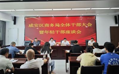 扣好从政“第一粒扣子” 咸安商务青年彰显青春担当